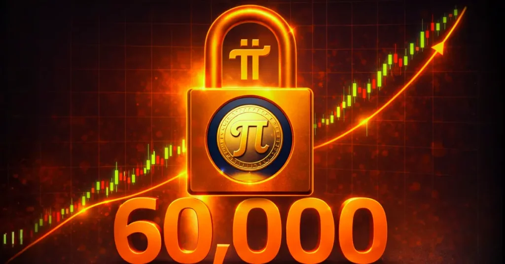 Pi Network News: 60,000 Pi Locked in 12 Days, Is 100K Next?